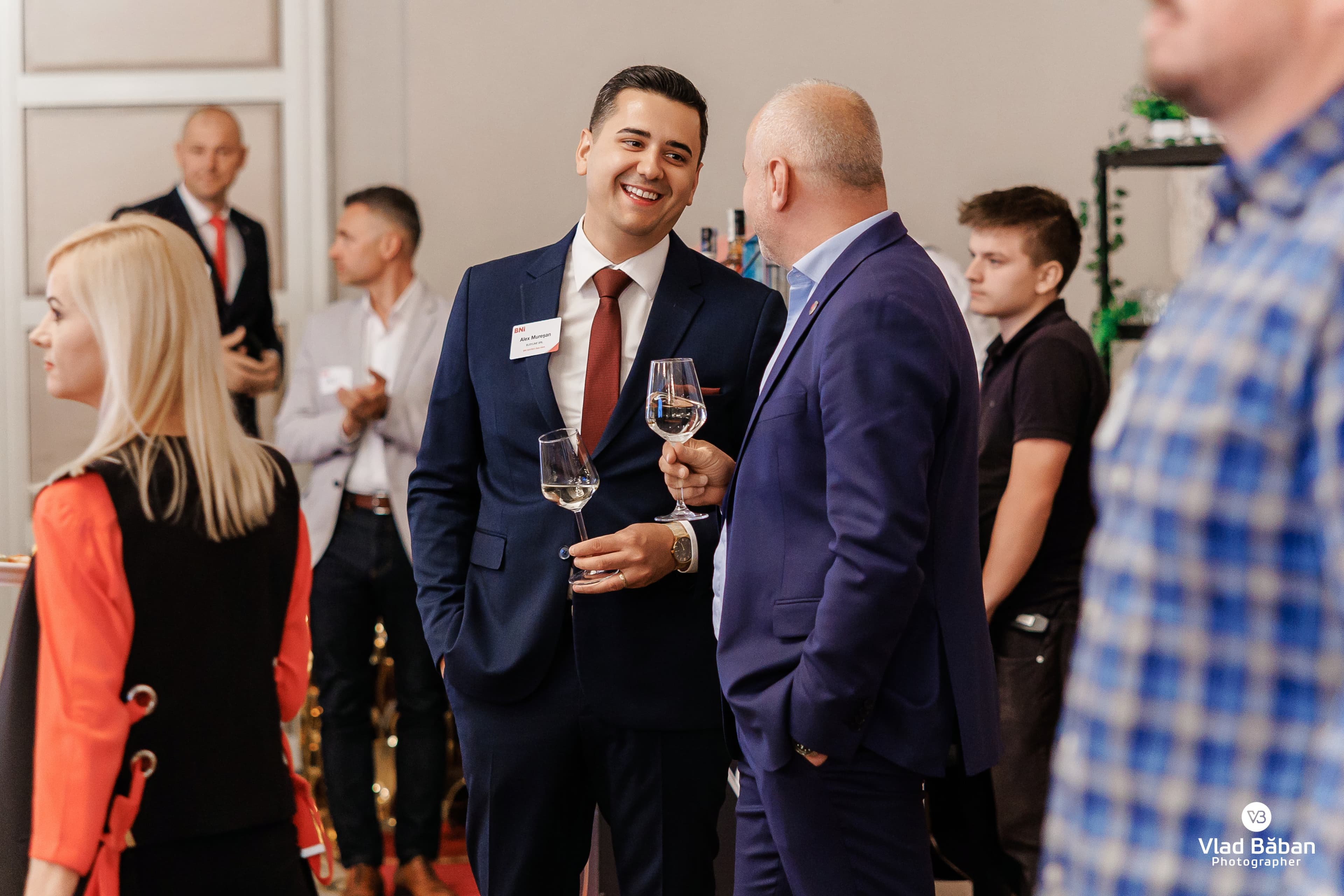 Discuție de networking în cadrul evenimentului